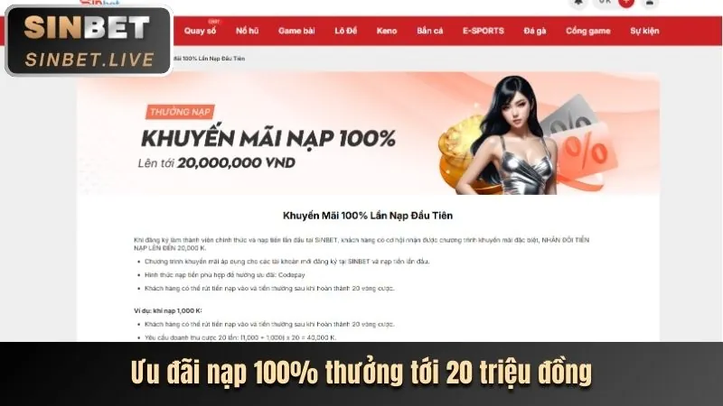 Khuyến mãi nạp lại hàng ngày bắn cá W88you
